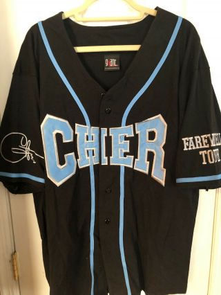 Vintage Rare Cher Living Proof Farewell Tour Jersey