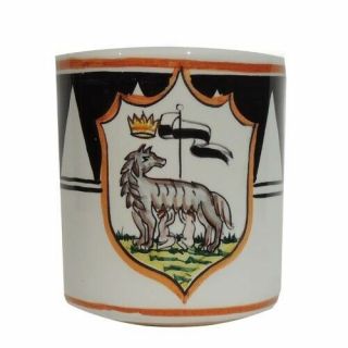 Palio Di Siena Contrade Coffee Mug - Lupa - Italian Ceramics