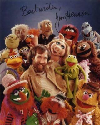 Jim Henson (the Muppets) Autographed Signed 8x10 Photo Reprint