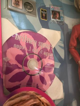 NIB Britney Spears Live In Concert Oops.  I Did It Again Cd And Doll 2