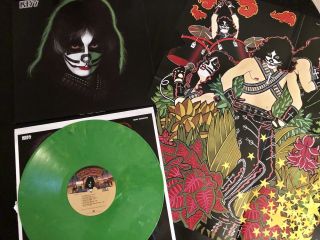 Kiss Peter Criss Solo Reissue Green Vinyl Lp (w/poster) 2018