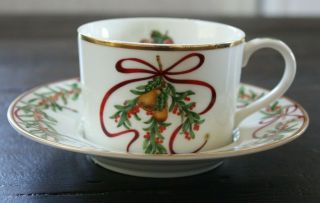 Royal Gallery Queensberry Tea Coffee Cups And Saucers Set Of 4 Christmas Japan