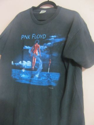 Vintage Pink Floyd Naked Lady T Shirt Size X - Large 1997 Graphics Front And Back