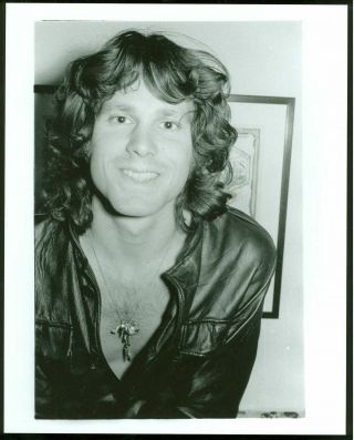 Doors Vintage Gloria Stavers Jim Morrison Black & White Photo