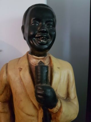 Antique Louie Armstrong/Jazz/Blues Musician/Singer old pottery Figurine 5