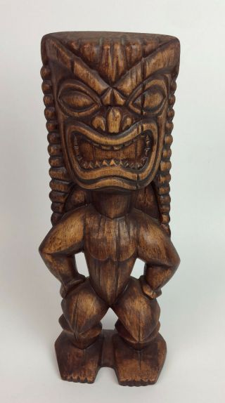 Vintage Treasure Craft Pottery Hawaii Tiki Idol