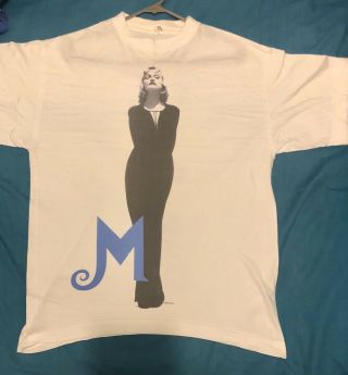 Madonna - The Girlie Show Tour T Shirt Size L