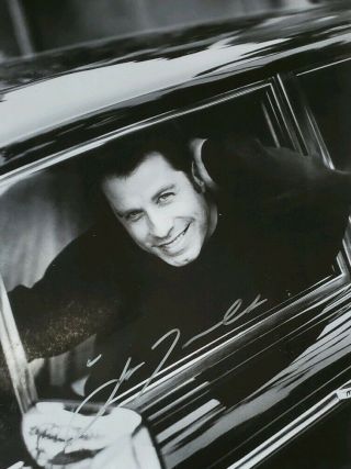 John Travolta Signed Autographed 8x10 Photo Authentic Celebrity Actor
