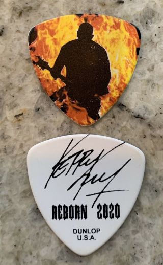 Slayer Kerry King Guitar Pick Final Tour Campaign Reborn 2020