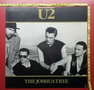 U2 Joshua Tree,  24x24 ",  Poster,  Record Company Promo