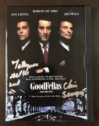 Christopher Serrone Signed Goodfellas Dvd Proof (young Henry Hill/ray Liotta)