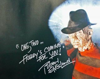 Robert Englund (nightmare On Elm St) Autographed Signed 8x10 Photo Reprint