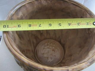 McCoy Pottery Jardiniere Bowl Planter Brown 1480 3