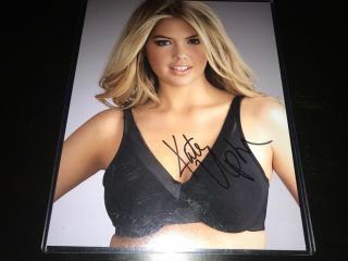 Kate Upton Signed 8x10 Photo Sexy Si Model Autograph