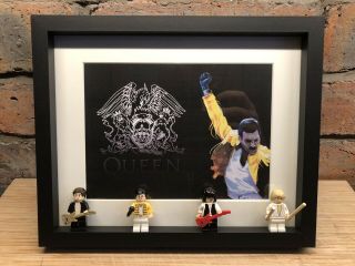Queen Custom Lego Minifigure Frame