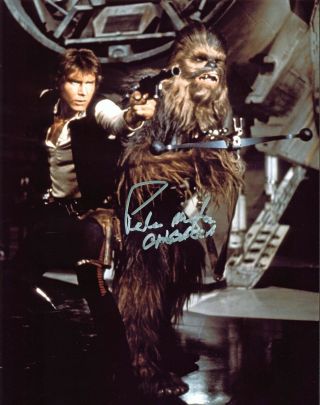 Peter Mayhew Chewbacca (star Wars) Autographed Signed 8x10 Photo Reprint