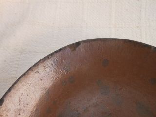 Good Early American Pennsylvania Redware Plate With Spotted Glaze 4