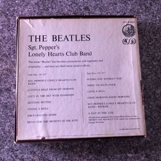 The Beatles - Sgt Pepper - Reel To Reel Tape Capitol/EMI 1967 / 6