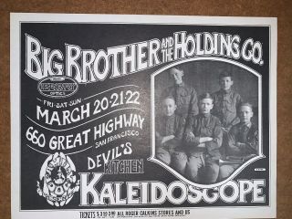 Family Dog Handbill Fd - 700320 - Ohb - A Big Brother,  Kaleidoscope,  Devil’s Kitchen
