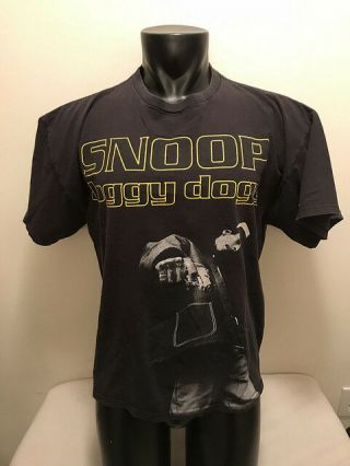 Snoop Doggy Dogg Death Row Records Gun T Shirt Mens Size Xl