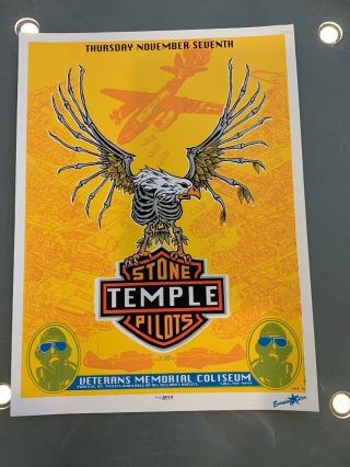 1996 Phoenix - Stone Temple Pilots Poster - Emek - No Signature