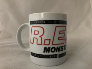 Rare R.  E.  M.  Monster Promo Coffee Mug 1998 3