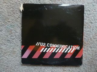 U2 Communication From U2.  Com Fan Club Cd And Dvd