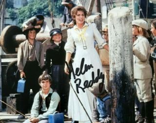 Helen Reddy Signed Autographed Photo.  Pete 