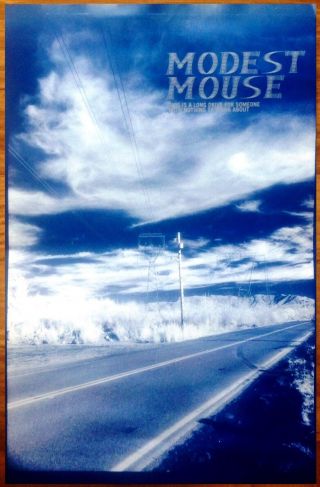 Modest Mouse This Is A Long Drive For Ltd Ed Rare Poster,  Indie Rock Poster