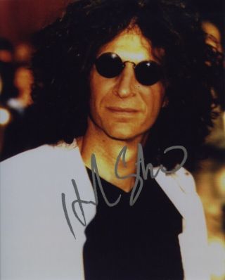 Howard Stern 8x10 Photo Signed Autographeded