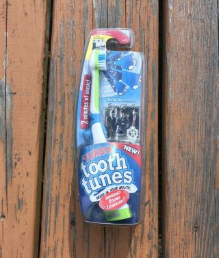 Jonas Brothers Turbo Tooth Tunes Toothbrush Rare Collectible Nib