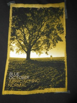 Blue October Tshirts Approaching Normal Size L & 2010 Acoustic Tour Size Xl