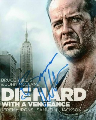Bruce Willis Die Hard Autographed Signed 8x10 Photo Reprint