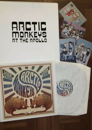 Arctic Monkeys - Live At The Apollo With Vinyl,  Postcards And Poster - Rare Limited