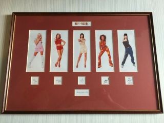 Spice Girls Signed Photo Print Spice World Tour 1990s 62/260