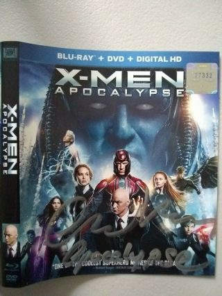 Xmen Signed Dvd Cover By Oscar Isaac Aka Apocalypse Marvel Sticker 77332