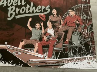 The Avett Brothers Poster Lafayette 3/5/18 31 Of 50 Darrin Shock