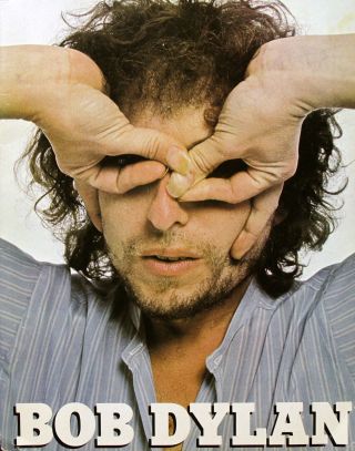 Bob Dylan 1978 World Tour Program U.  K.