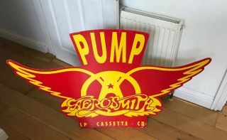 Aerosmith - Pump Large Promo Cut Out
