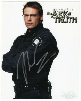 Stargate The Ark Of Truth Michael Shanks As Daniel Jackson Autograph 8x10 Photo