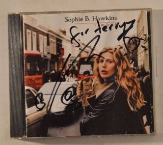 Sophie B Hawkins Cd Tongues And Tails Autographed/signed