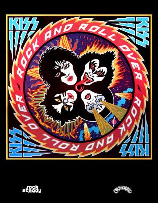 Rock And Roll Over Custom Kiss Promo Posters 18x24 Holy Cow L@@k