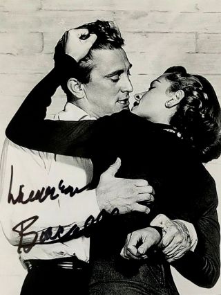 Lauren Bacall Signed Autographed Photo.  Humphrey Bogart.  Big Sleep.  Key Largo.