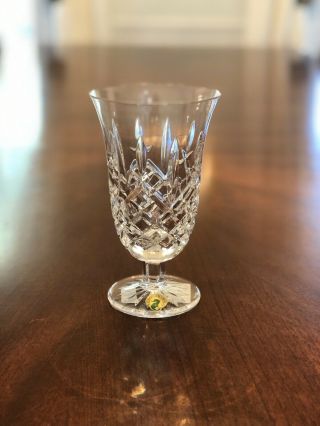 With Stickers & Price Tags Waterford Araglin Crystal Stemmed Iced Tea Glass