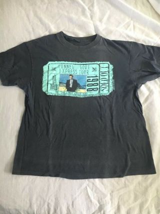 Vintage Bruce Springsteen T Shirt 1988 Tunnel Of Love Tour Xl