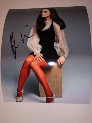 Mila Kunis Signed 8 X 10 Photo Autograph Picture Auto Sexy Hot Smoking Wet