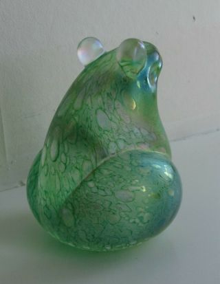 John Ditchfield,  Green Frog Signed - - " Shape And Colour "