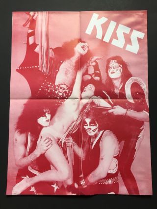 Kiss Band Poster 1970 
