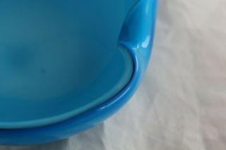 VINTAGE MID CENTURY MURANO ITALIAN GLASS BLUE TURQUOISE ASHTRAY BOWL DISH 4