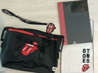 Rolling Stones No Filter Tour 2019 Vip Tote Bag,  Lithographs,  Lanyard Merch